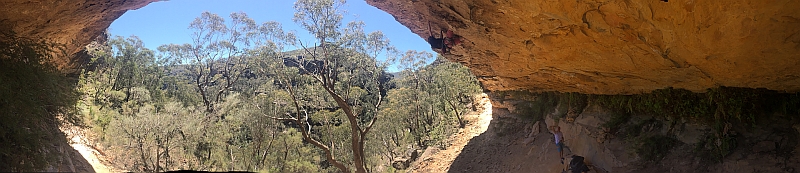 The Devils Circus Cave Panorama
